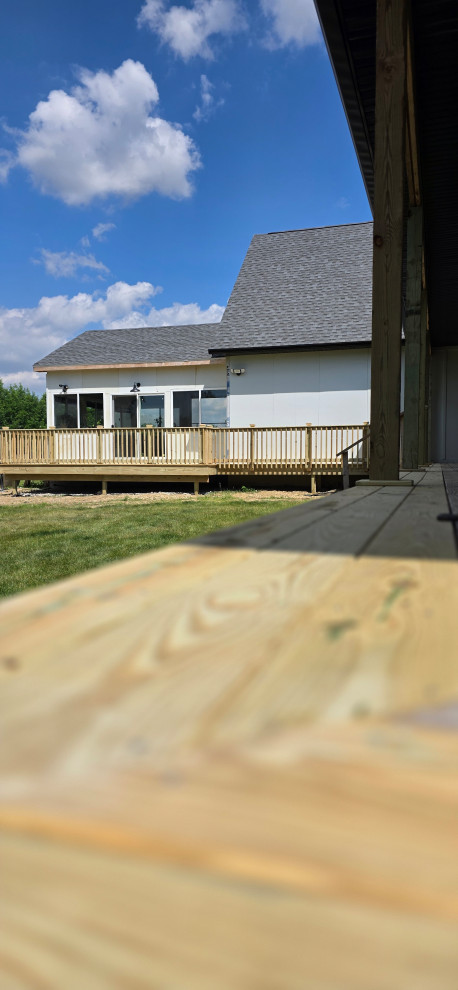Porch Fix and Deck Build