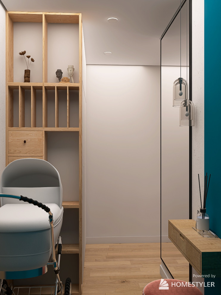 Однокомнатная квартира 51м2 для молодой семьи с ребенком