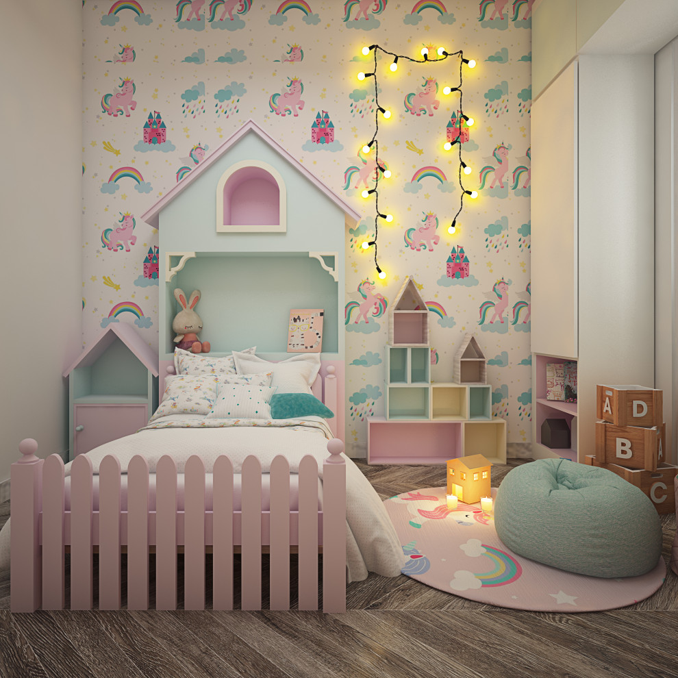 Idée de décoration pour une chambre d'enfant victorienne.