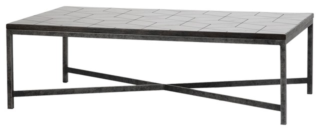 52 L One Of A Kind Alice Coffee Table, Tile Top Coffee Table Outdoor