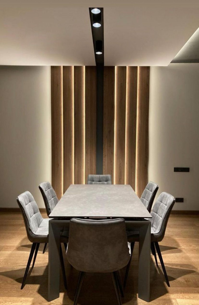 Декоративные панели с встроенной подсветкой.