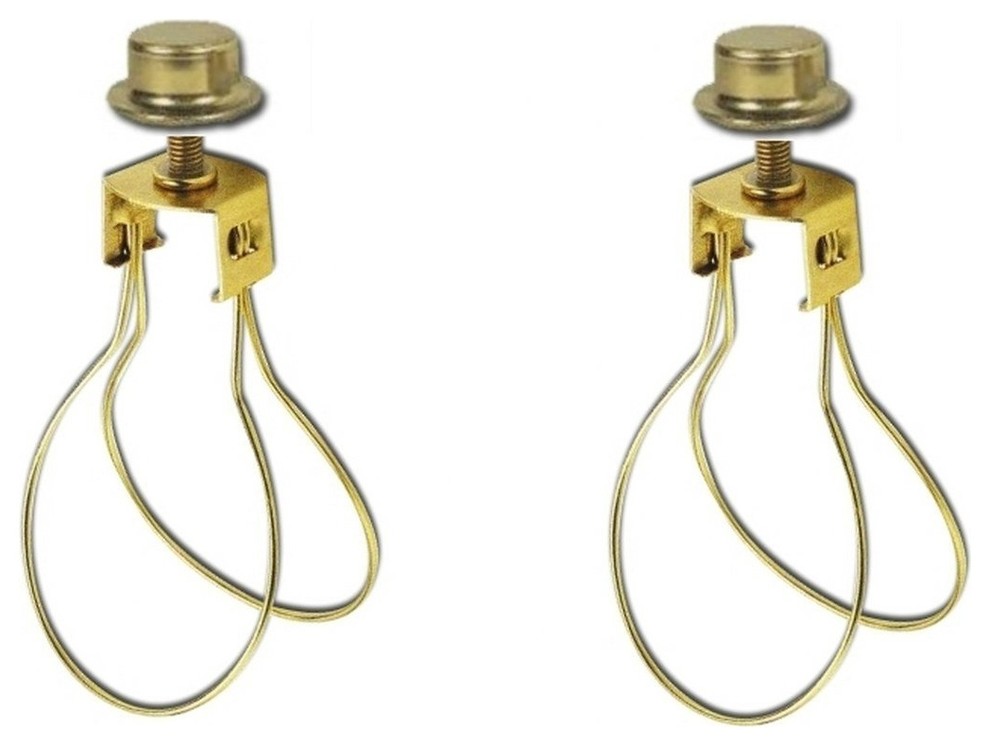 2 Lamp Shade Bulb Clip Adapters On, Clip On Lamp Shade Adapter Canada