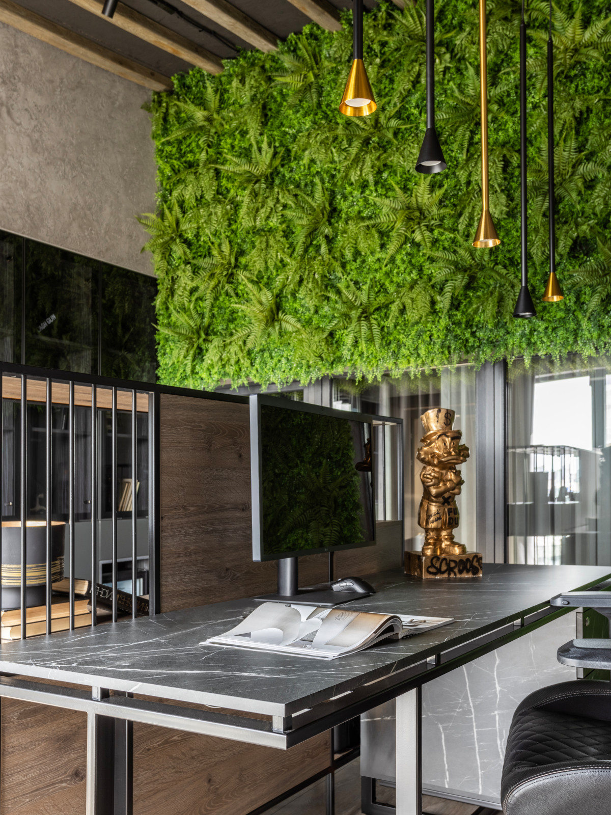 Реализация дизайн-проекта "GREEN ДОМ"