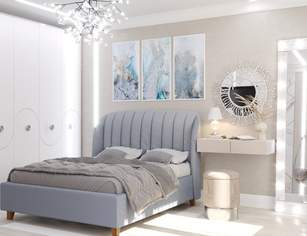 Трехкомнатная квартира 67 м.кв. современная классика