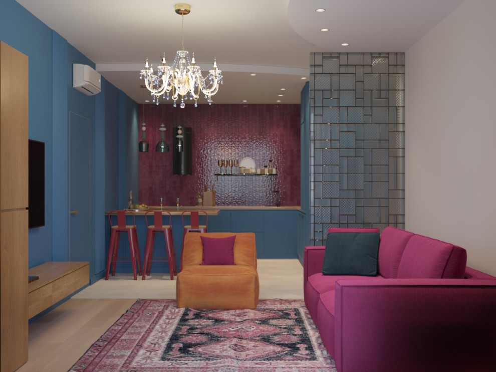 Гостиная-кухня