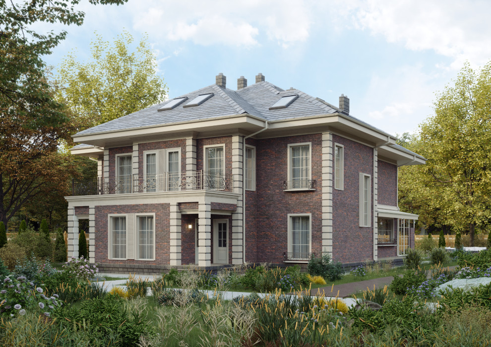 Комфортный дом на ДВЕ семьи