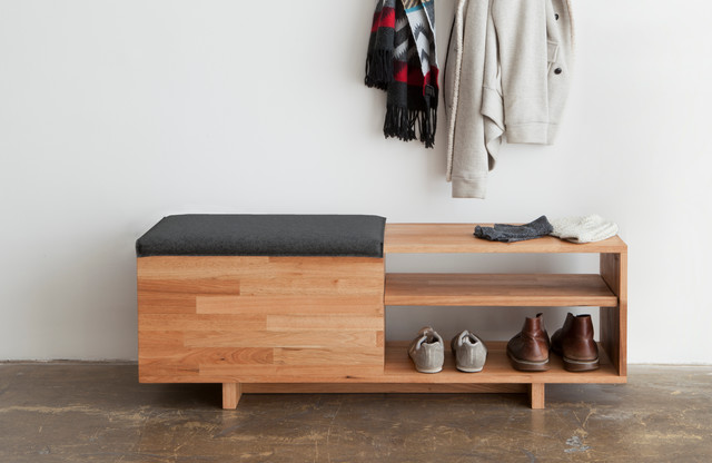 Laxseries Storage Bench Modern Entry Los Angeles By