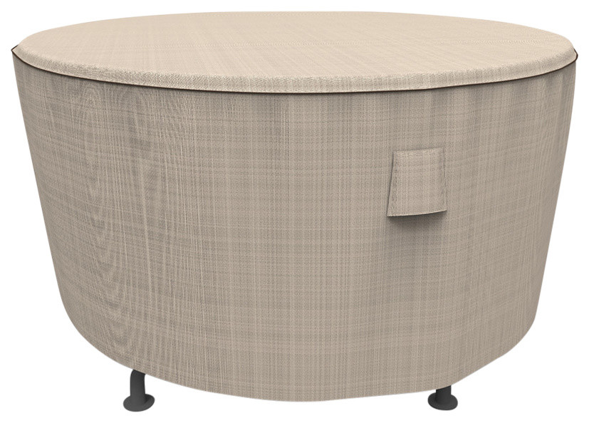 StormBlock Mojave Round Patio Table Covers, Medium, 48"x28