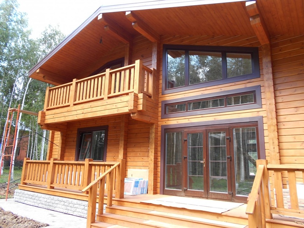 Дом из клееного бруса "Марфино"