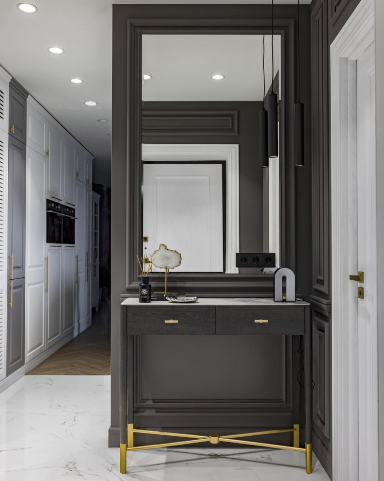 Интерьер квартиры в ЖК "Ольховский парк" по проекту Шабалина Александра