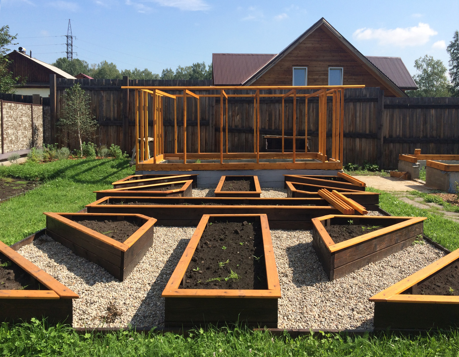 Декоративный огород