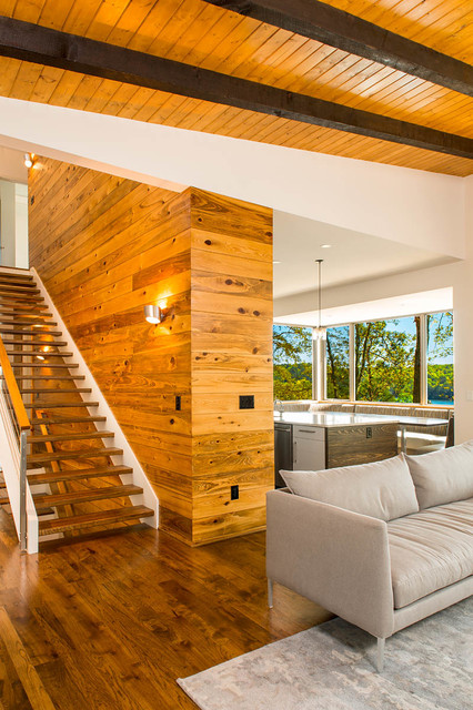 Lake Arrowhead Residence fusion-living-room