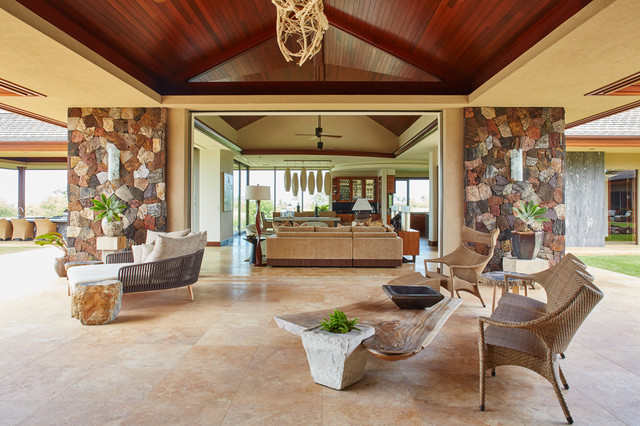 Hualalai tropical-patio
