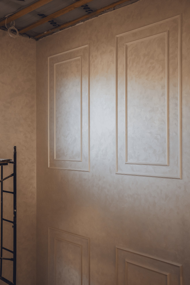 Клязьминский парк - декоративная штукатурка, краска стен