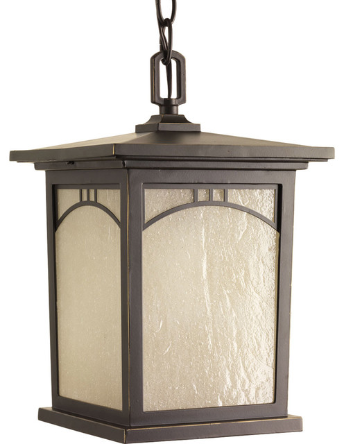 Residence 1 Light Outdoor Pendant Or Chandeller In Antique Bronze