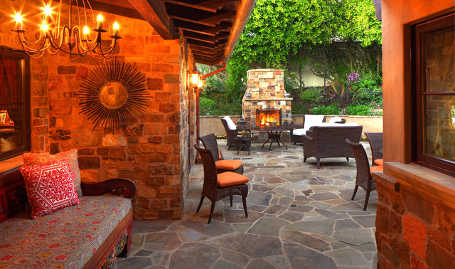 Rustic Mediterranean mediterranean-patio