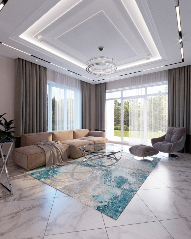 Коттедж в стиле современной классики