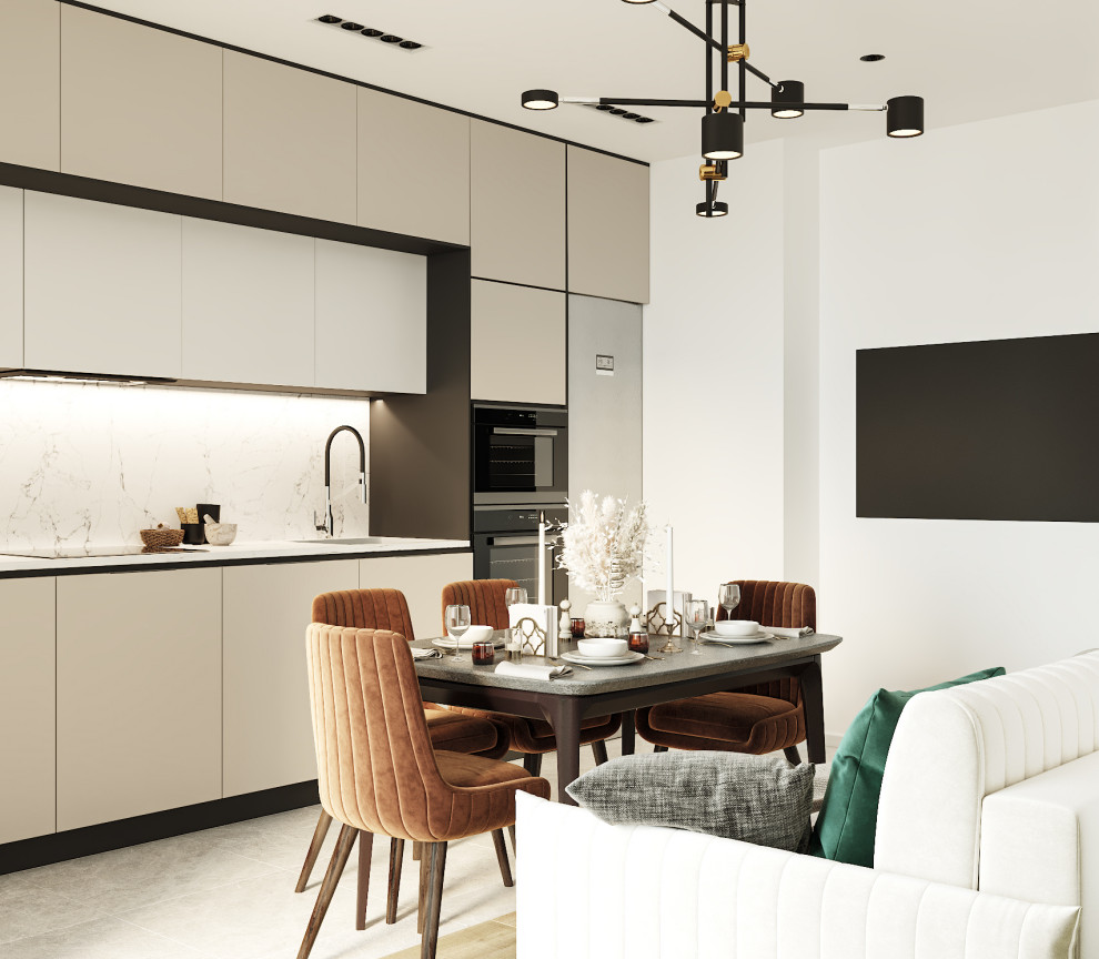 Двухкомнатная квартира в ЖК "Вересаева" 69 м2