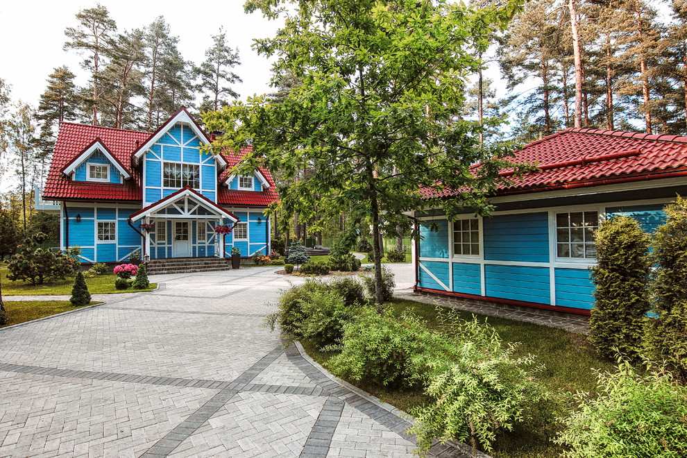 Орехово, разработка фасадов и малых сооружений