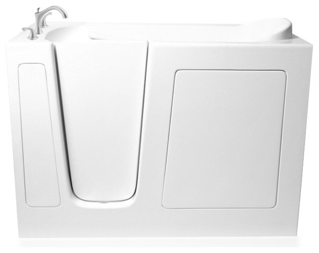 Atlas USA Ariel ADA Compliant Walk-In Bathtub, Left ...