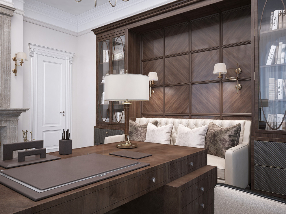 Кабинет-каминная.