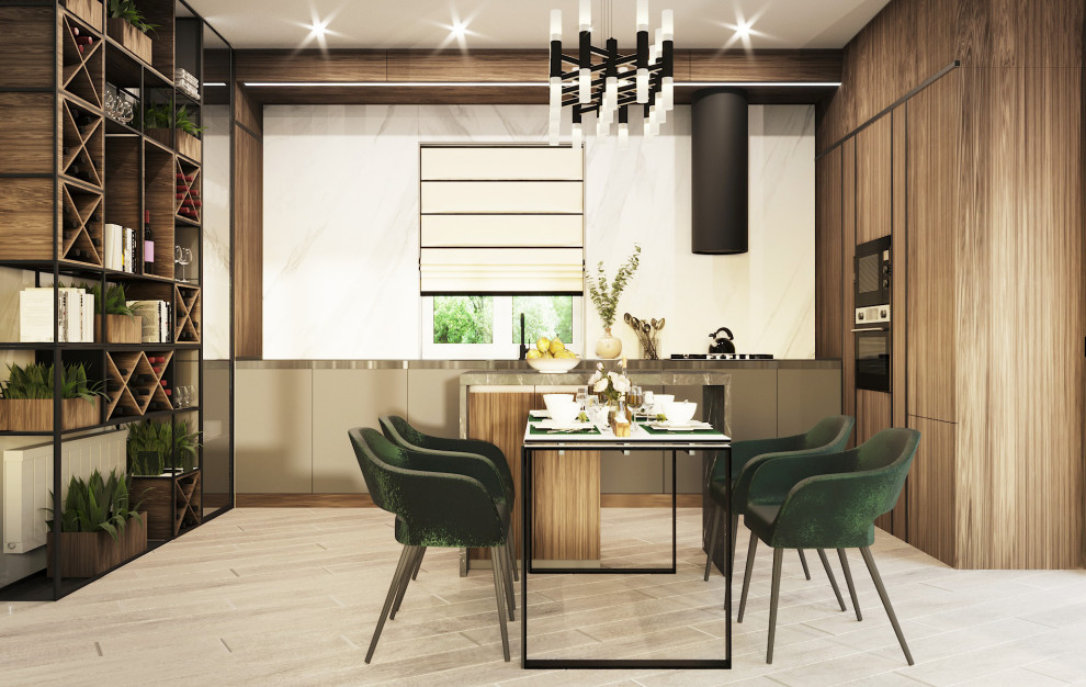 Кухня-гостиная, 40 м2