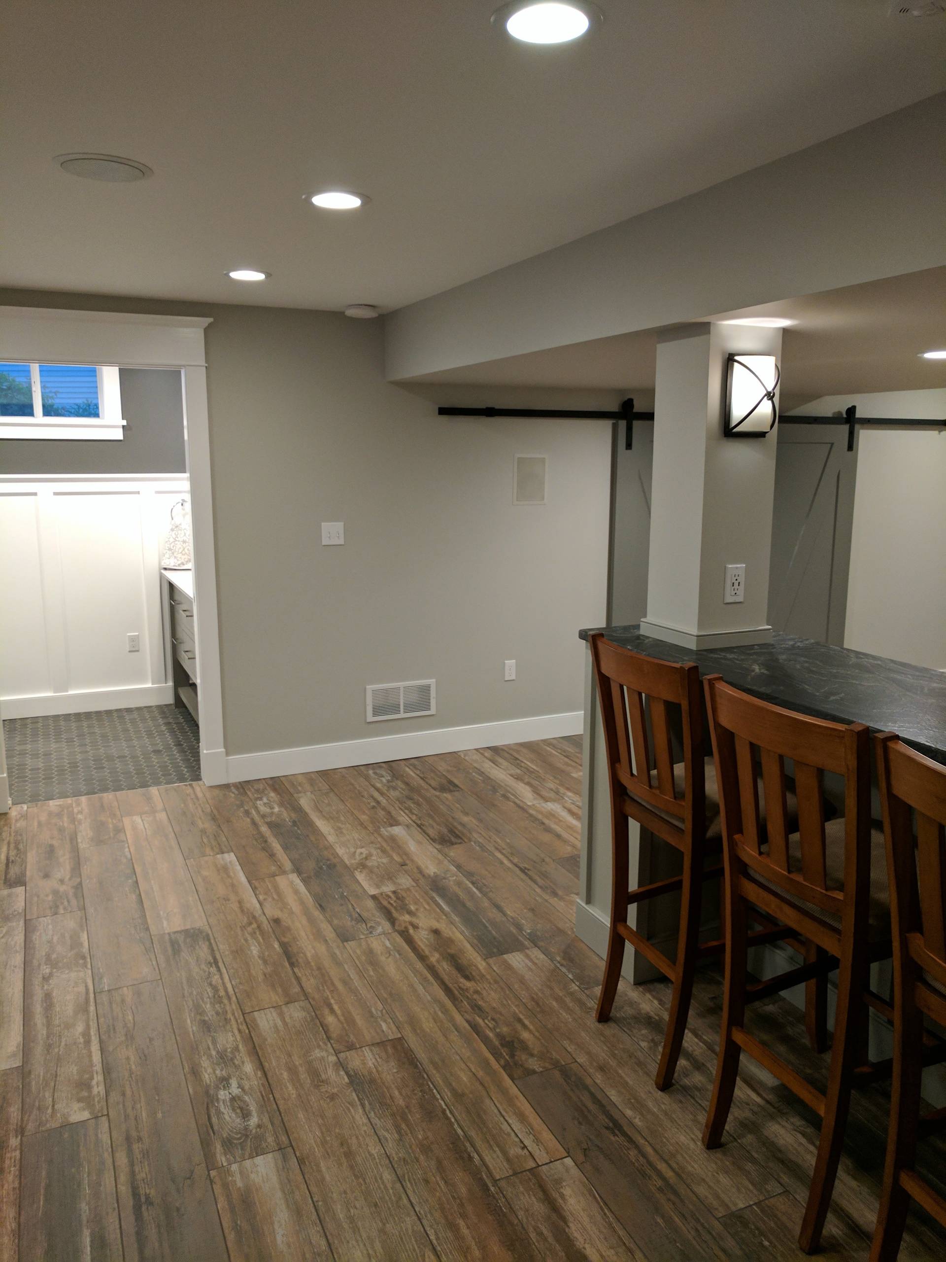 Basement Wet Bar, Gray, Harrisburg, PA