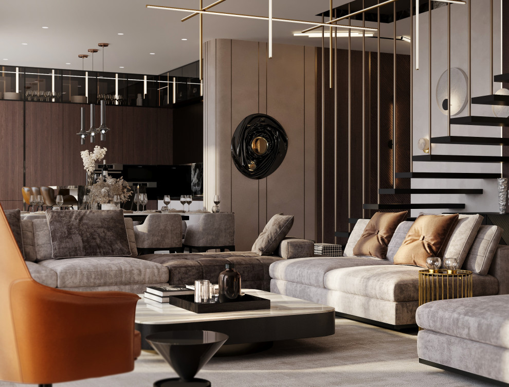 Дизайн интерьера дома 260 кв. м.