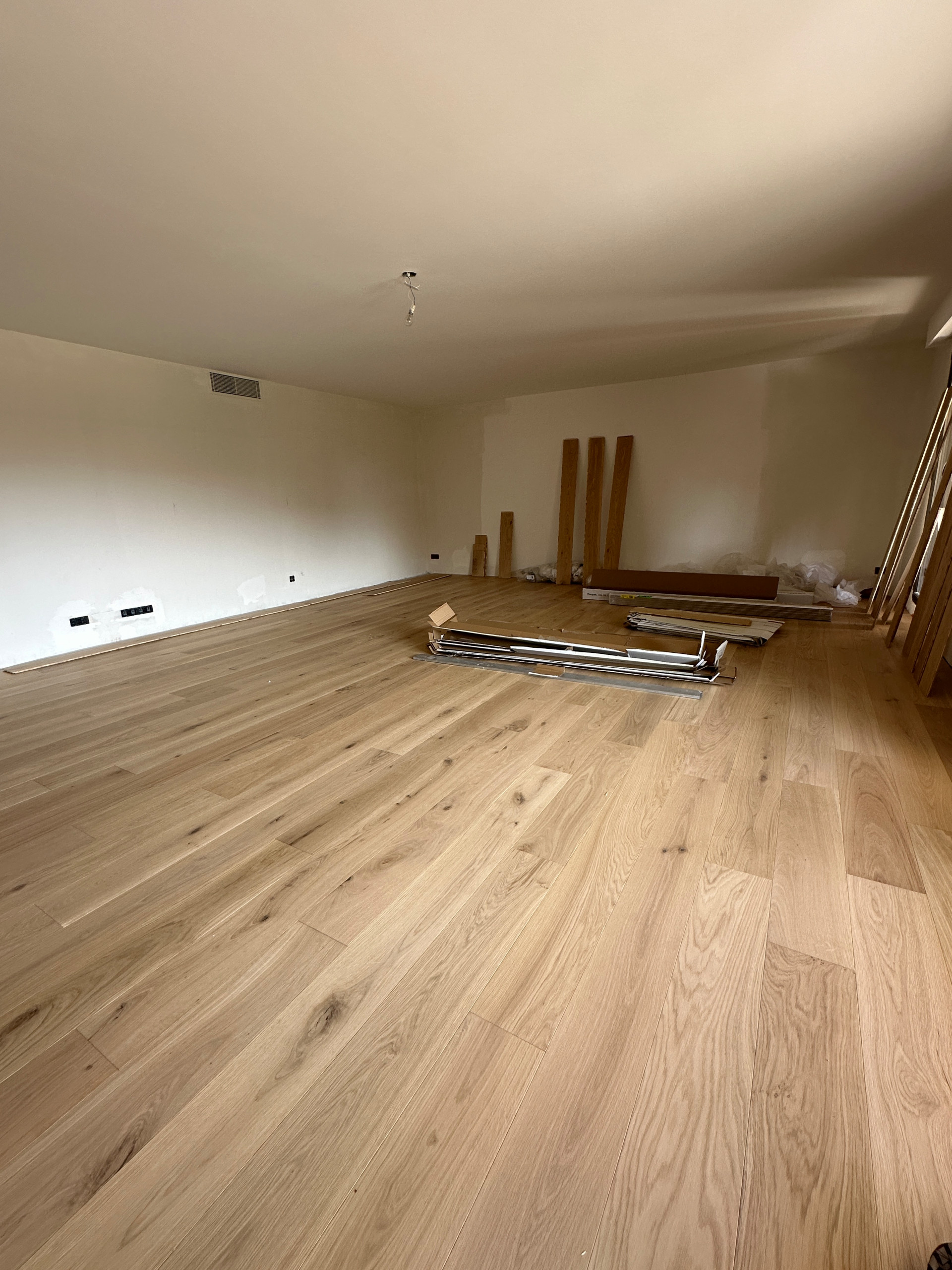 Rénovation sol en parquet