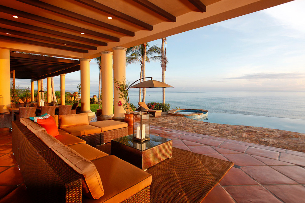 Baja, Mexico Beach Residence Beach Style Patio Orange County by