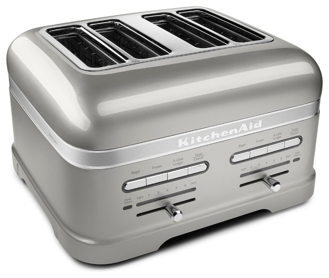KitchenAid KMT4203SR Pro Line Sugar Pearl Silver 4Slice Automatic