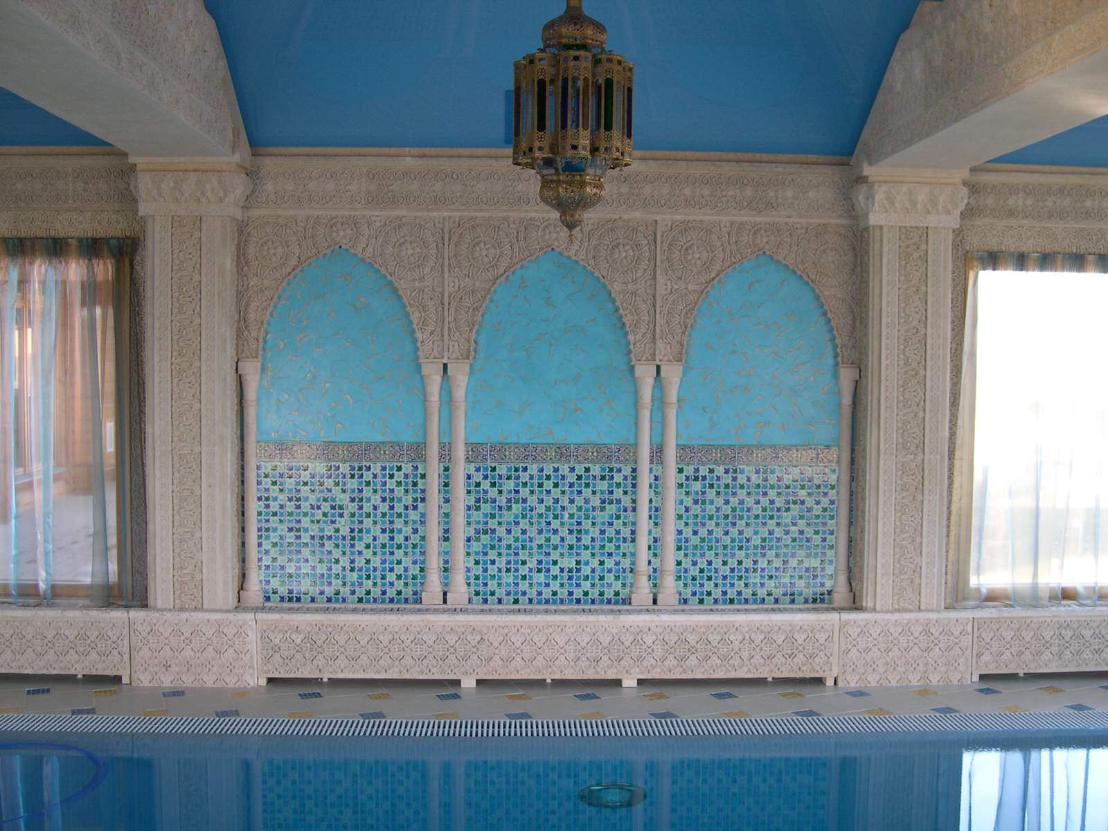 Восточный стиль в интерьере.Портфолио объектов.