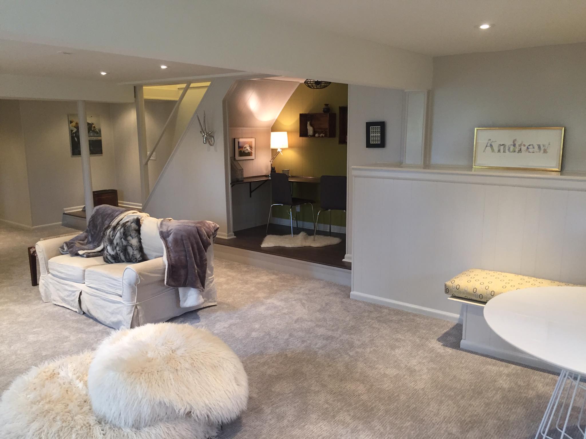 The Powell's basementi