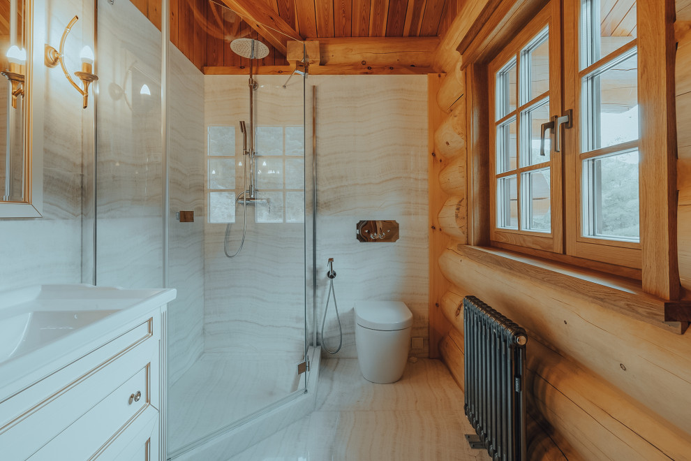 Санузлы - "мокрые зоны" в деревянном доме