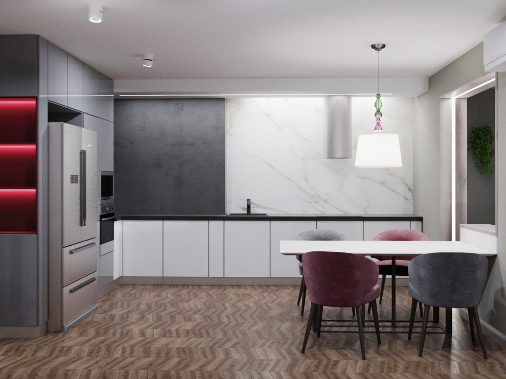 Интерьер трехкомнатной квартиры _P Apartment Interior