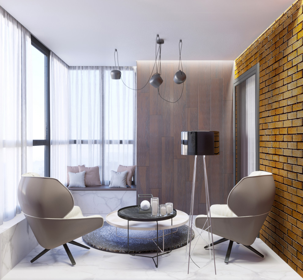 Интерьер однокомнатной квартиры