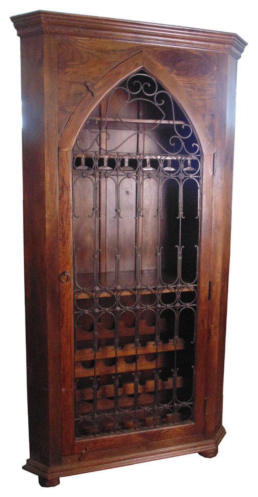 Iron Jali Wine Mediterranean China And Hutches