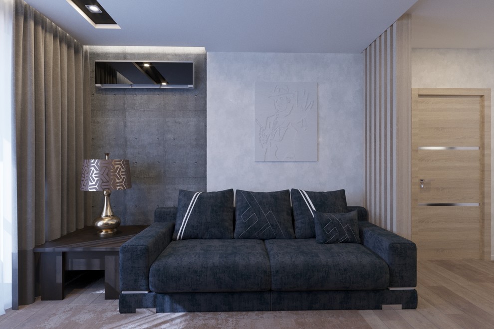 Однокомнатная квартира 42 мкв в современном стиле (реализуется)