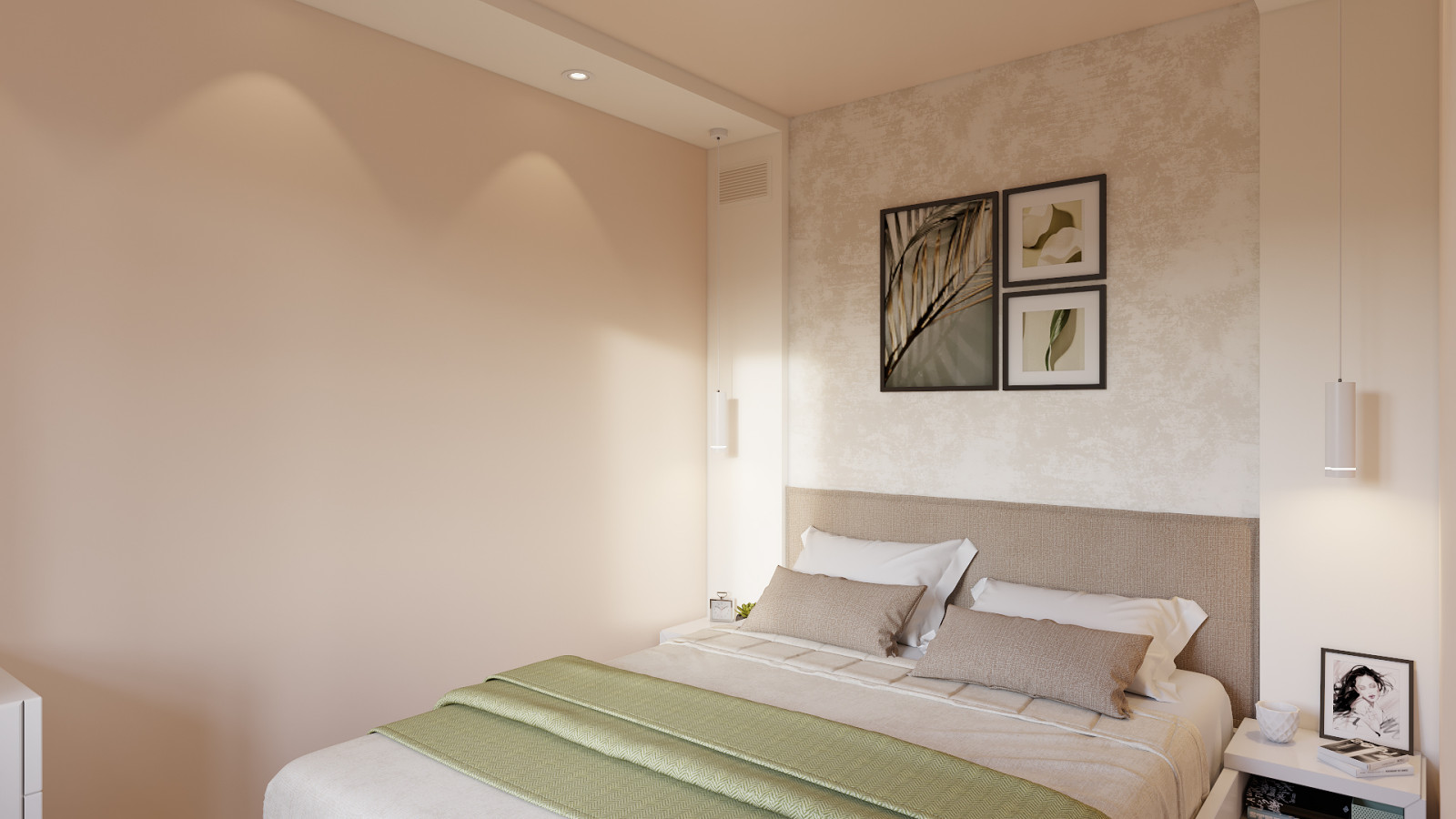 Дизайн двухкомнатной квартиры 44 м2