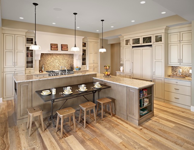 Transitional transitional-kitchen