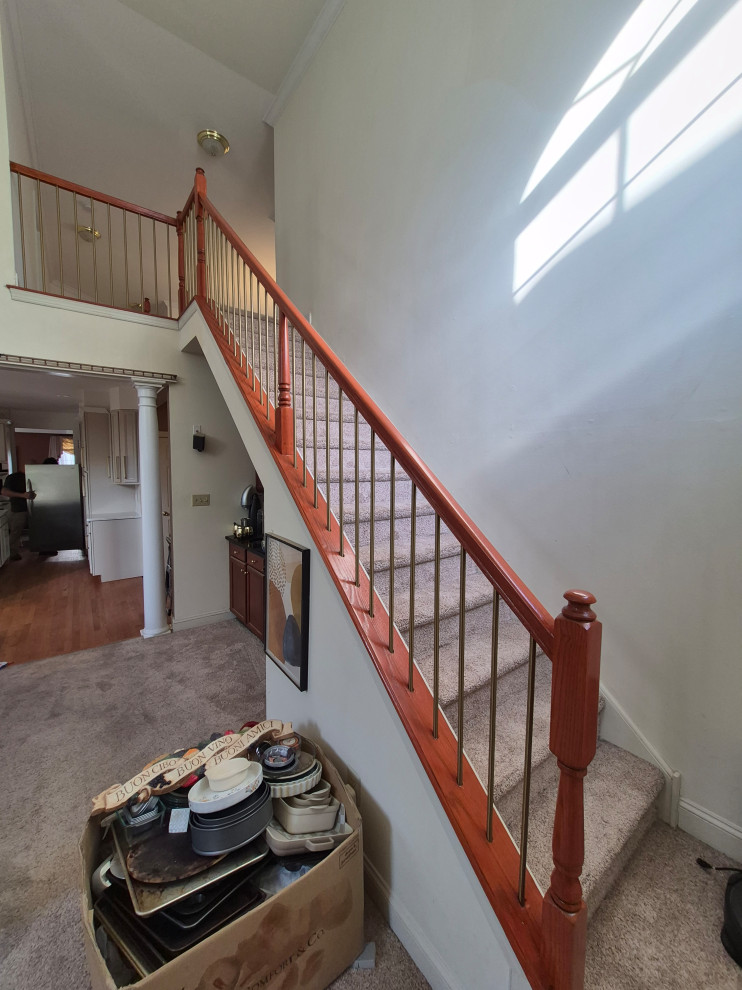 New Hope Kitchen Painting Railings Trim