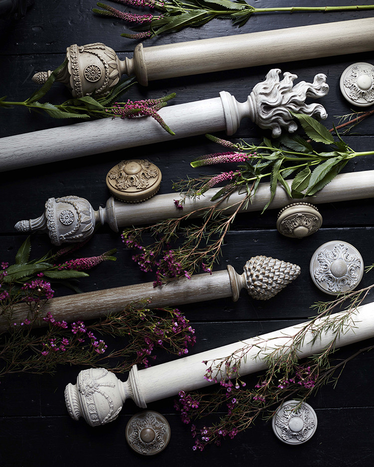 Карнизы для штор из Европы от Mercury forge