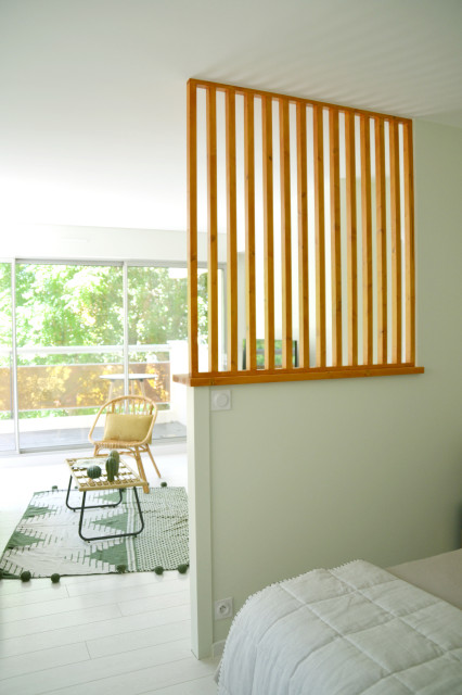 R&eacute;novation d'un appartement de 38m2 tropisch-schlafzimmer