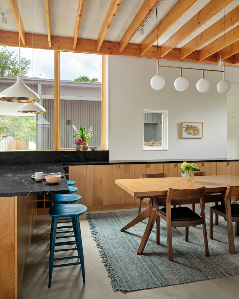 Madison Residence - Midcentury - Dining Room - Austin - by Allison ...
