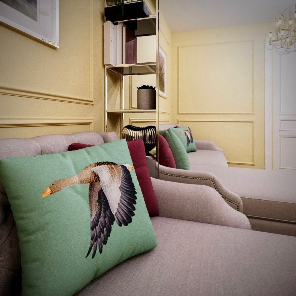 Гостиная - спальня для телеканала НТВ ("Мальцева")