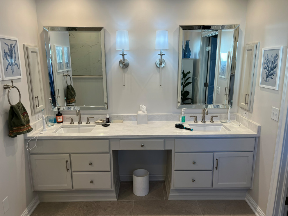 Modern Walk-In Shower Remodel