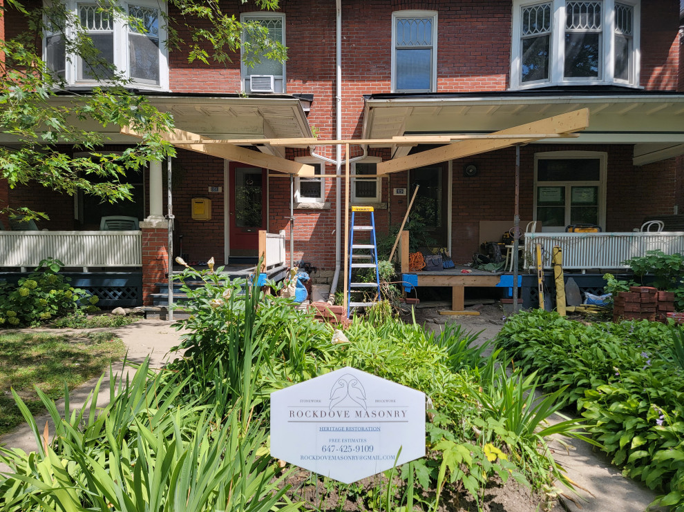 Annex Column Rebuild & Repointing