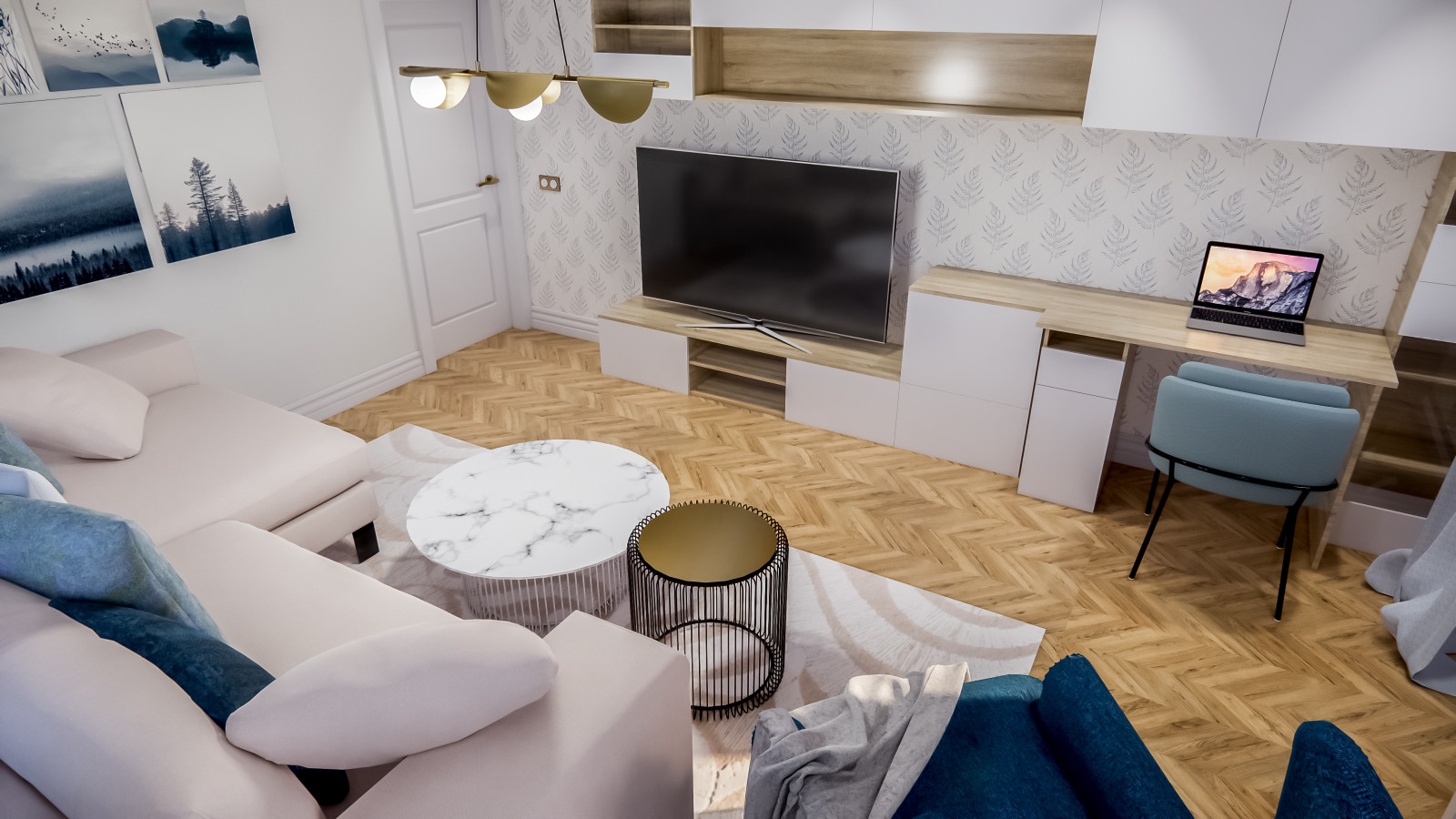 ЖК Зелёные аллеи, двухкомнатная квартира