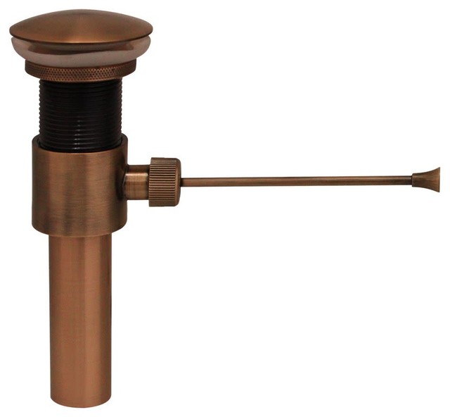 Whitehaus WHP3141 PopUp Mushroom Mechanical Bathroom Drain Strainer