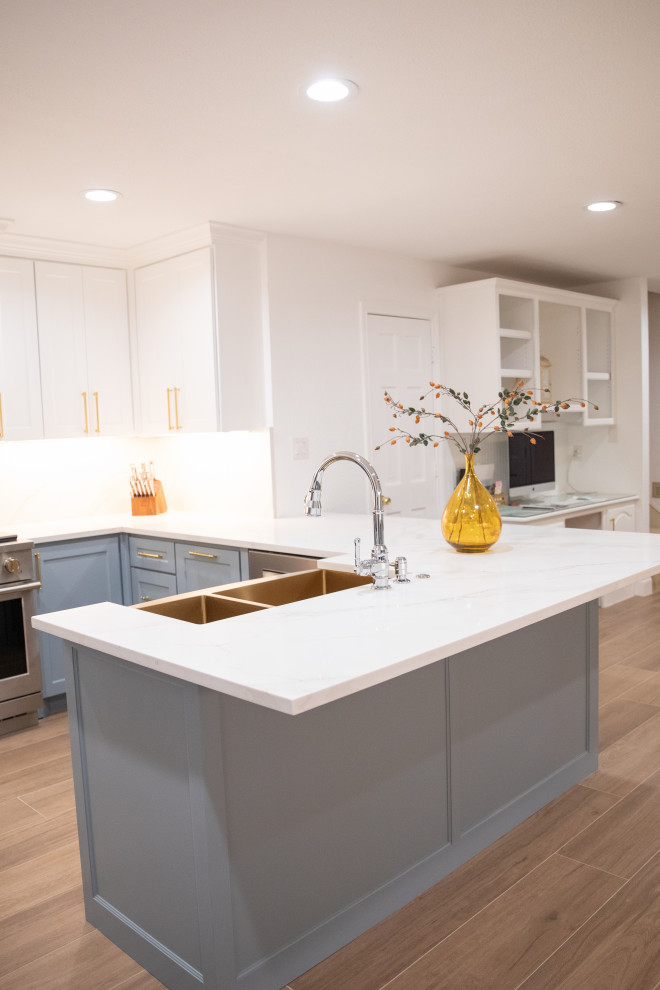 Kitchen + Powder Bath